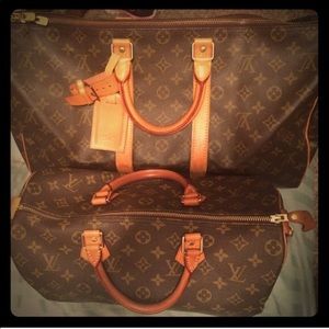 💯 Authentic Louis Vuitton Keepall 45